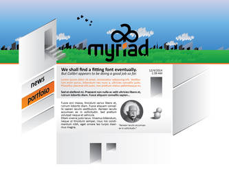 myriad Webdesign WIP