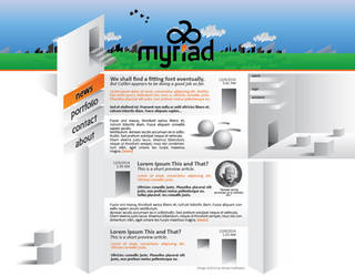 myriad Webdesign - news page final