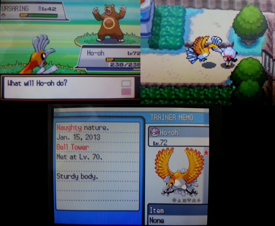 SHINY Ho-oh on SS!!!!!!!