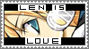 Len is Love Stamp by DeactivatedUSERTHE