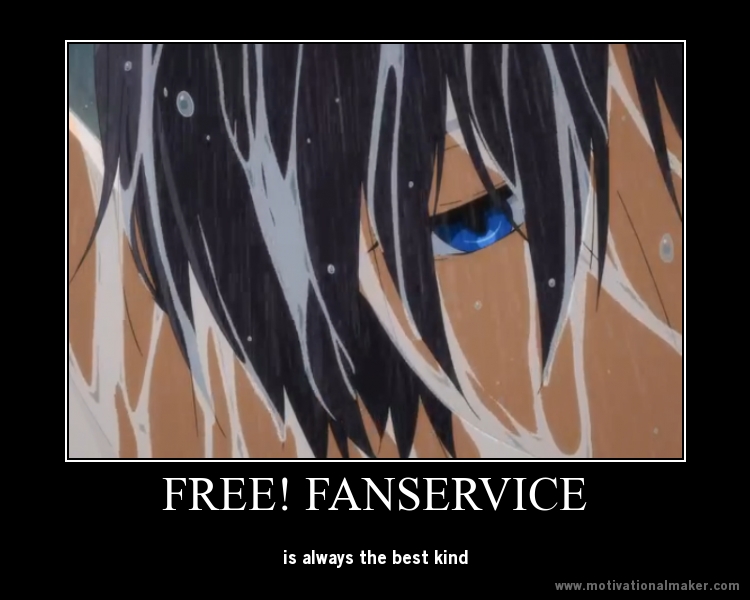 Free! Motivation: Free! Fanservice