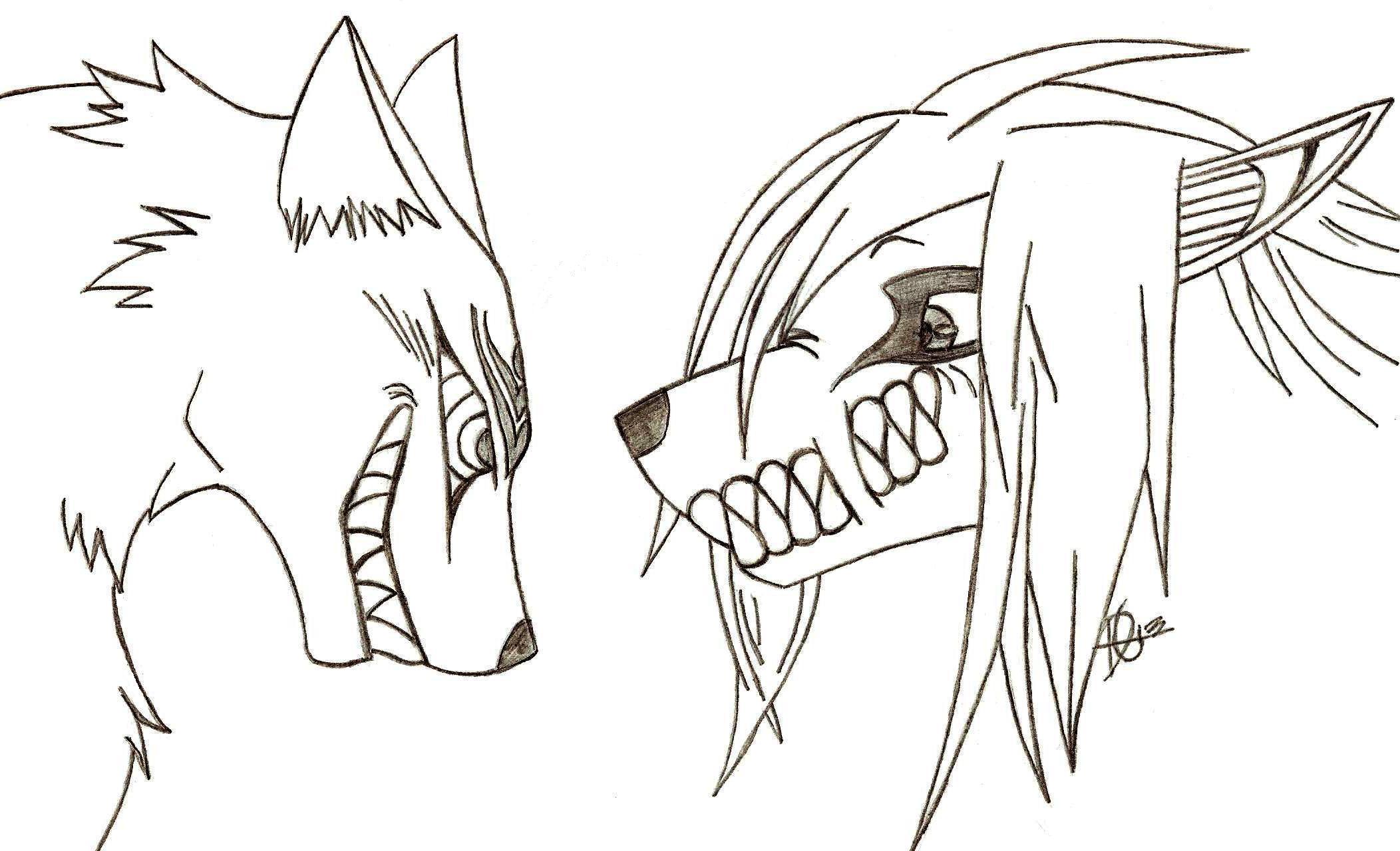 SMILEZ!! Madarao and Eren Wolf  Crossover *Gift*