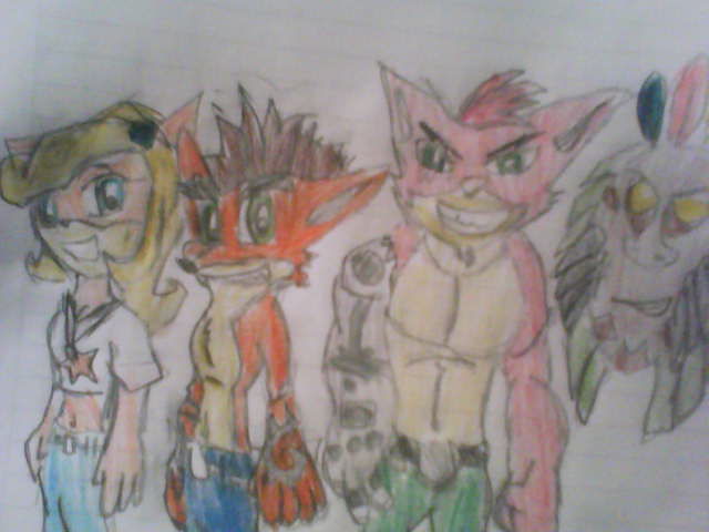 crash and his brothers