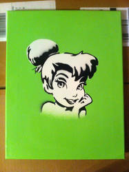 Tinkerbell Stencil