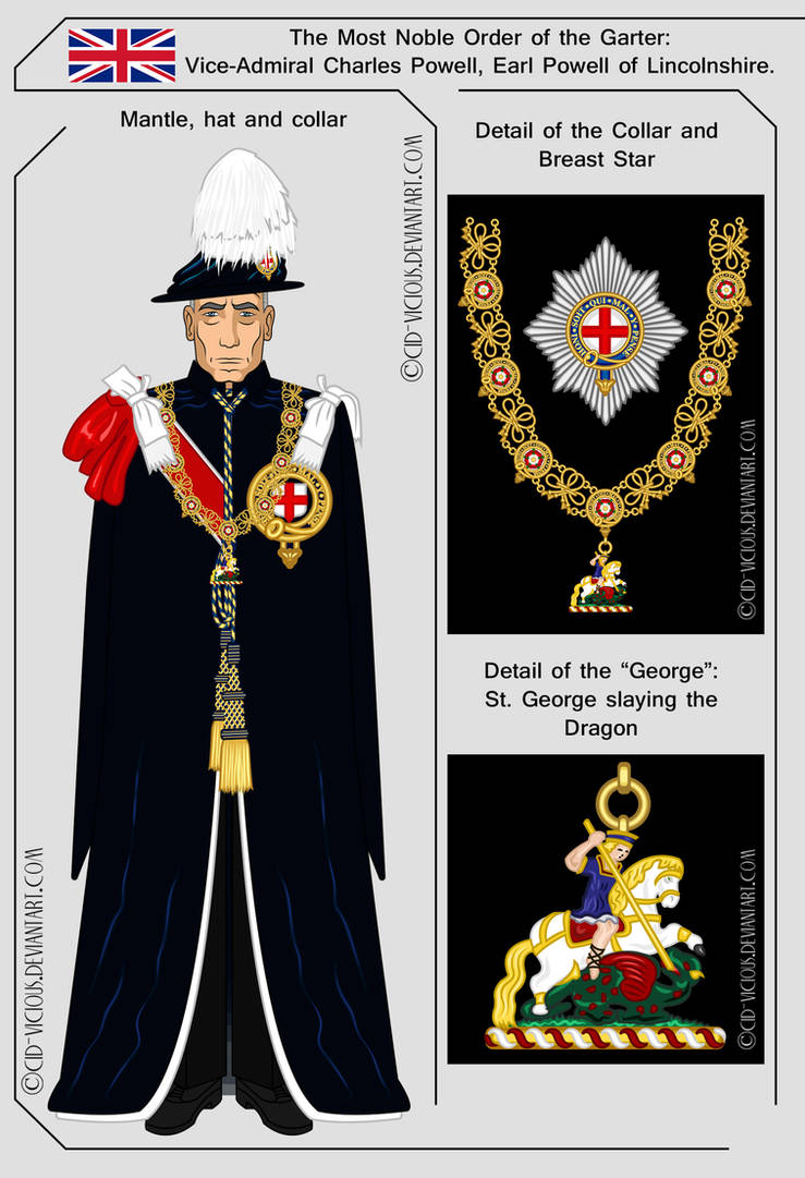 Order of the Garter Knight�s Insignia by CidVicious on
