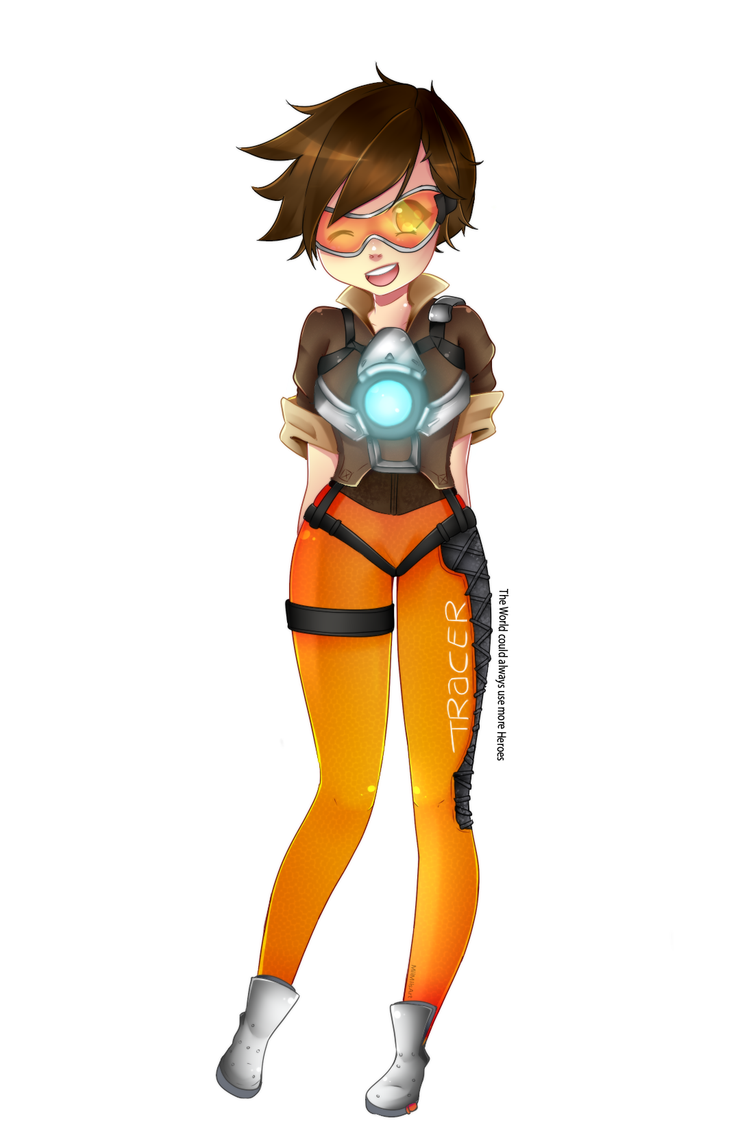 My latest fan art for Tracer : r/Overwatch