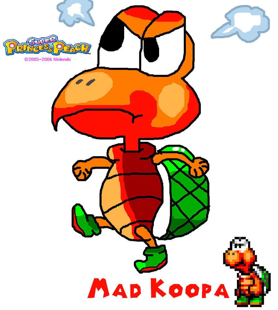 Super Princess PeachlMad Koopa