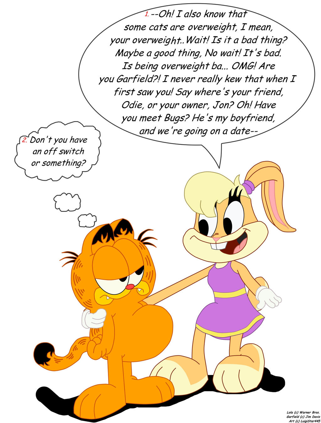 Lola and Garfield