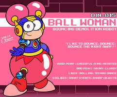 DIN-015 - Ball Woman