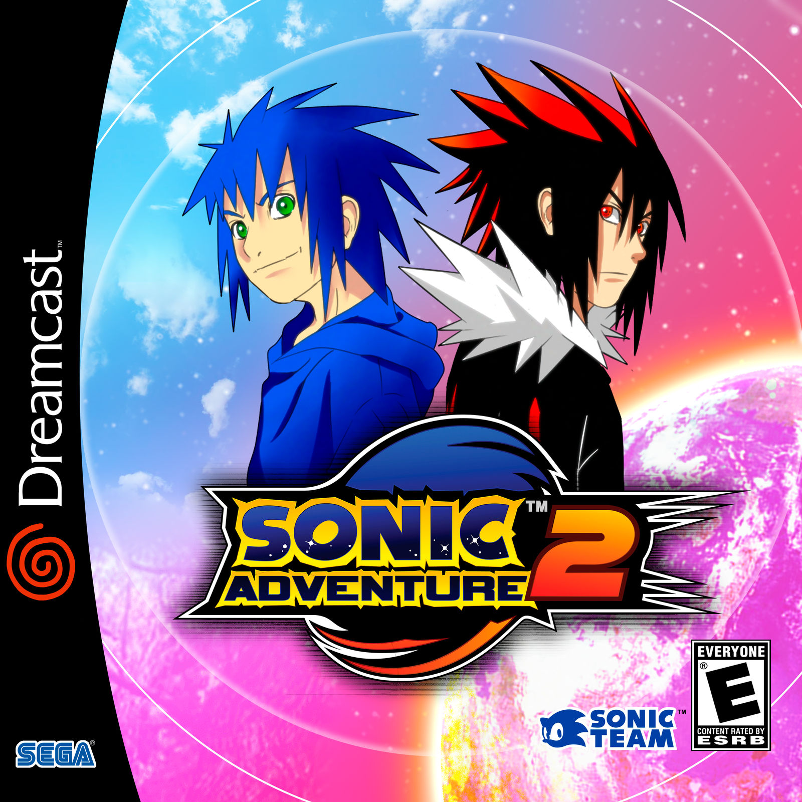 Sonic Adventure2 Box Art Humanization by ctg405 on DeviantArt