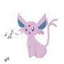 Espeon singing