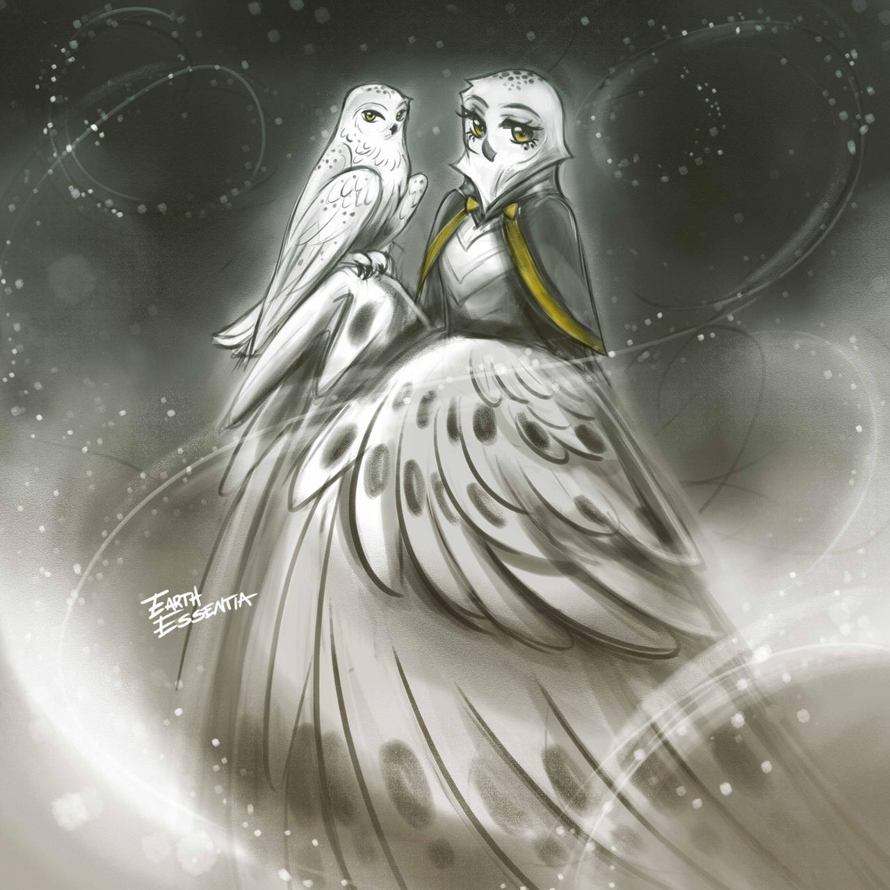 Lady o elle and owl by earth essentia fullview Lady o elle and owl by earth essentia fullview