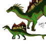 Spino Speculative Colored (TyrannosaurusRex-123)