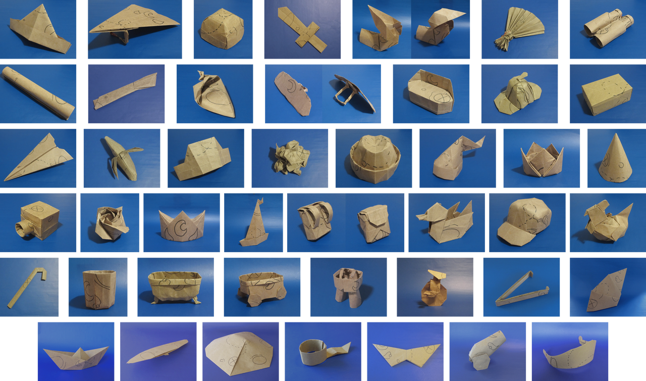 The Complete Cartographer's Map Origami Series by Cahoonas on DeviantArt