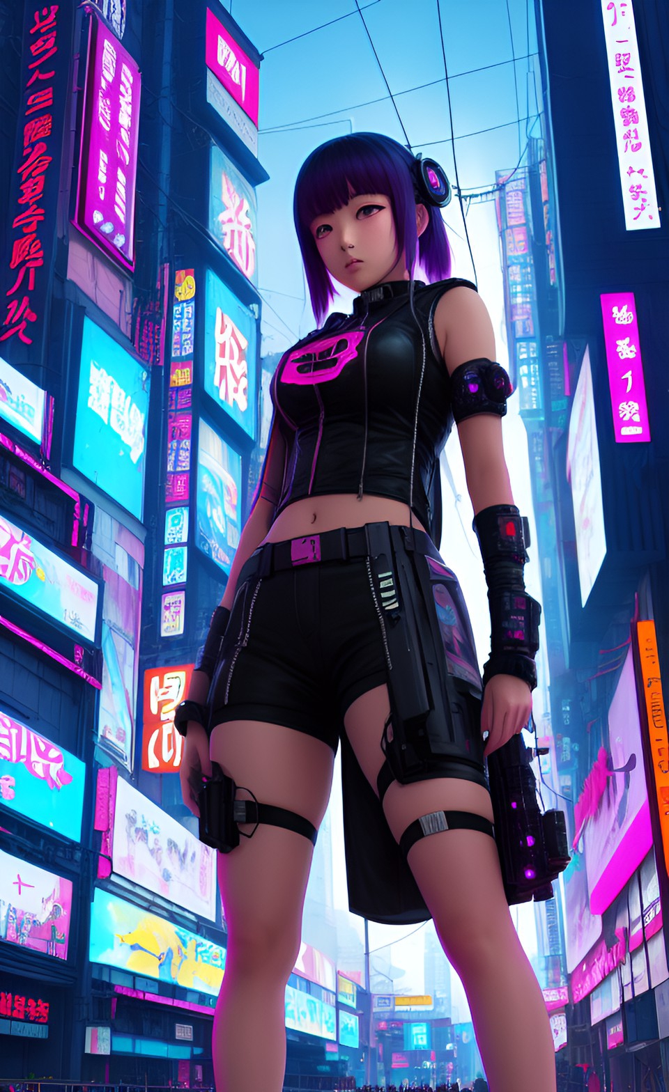 Cyberpunk anime by killuazoldyck1412 on DeviantArt