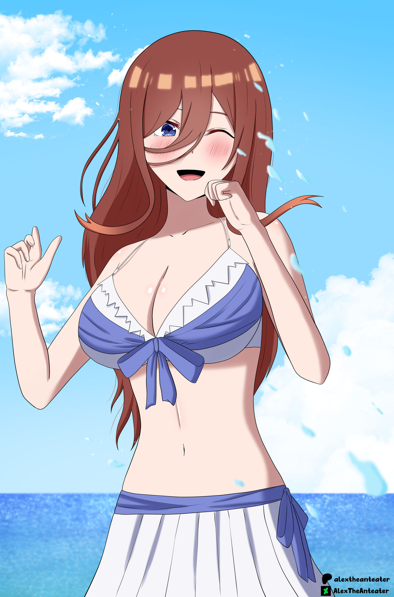 Miku Nakano Swimsuit August By AlexTheAnteater On DeviantArt miku-nakano-swimsuit-august-by-alextheanteater-on-deviantart