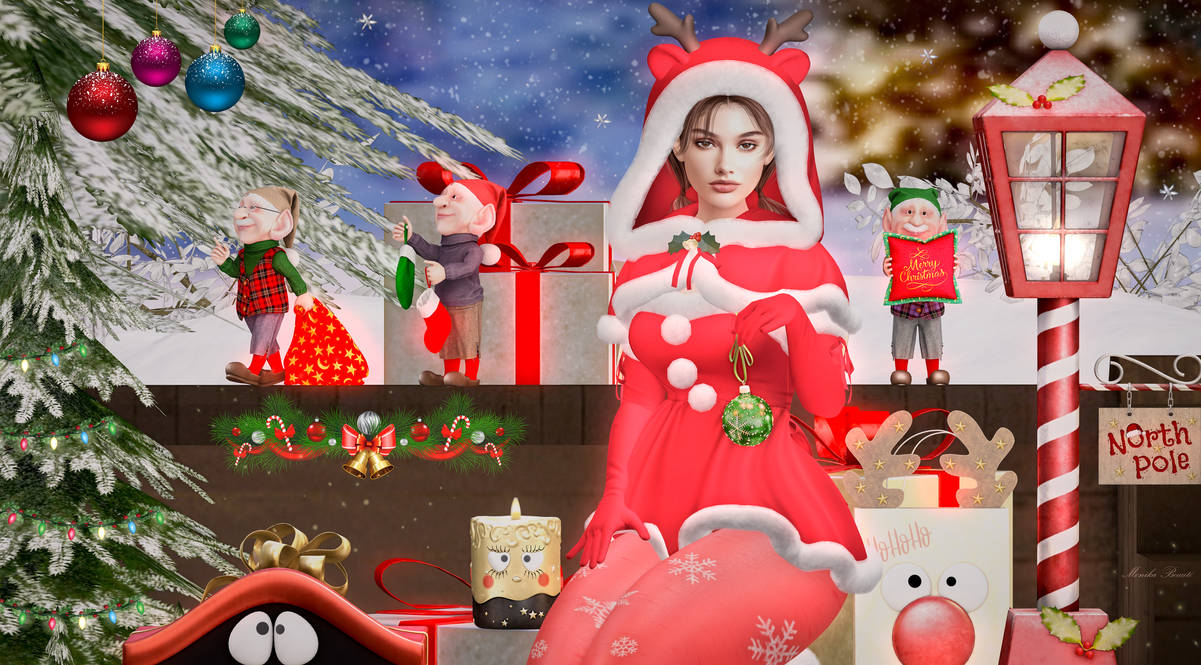 Santa Helper Engineer Santa's Helpers by MonikaBeaute on DeviantArt
