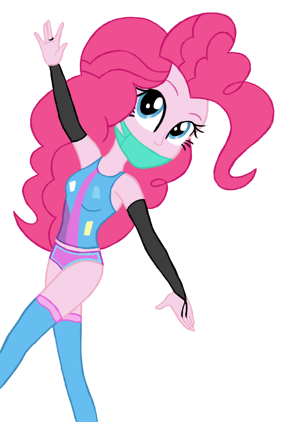 Pinkie in Tankini