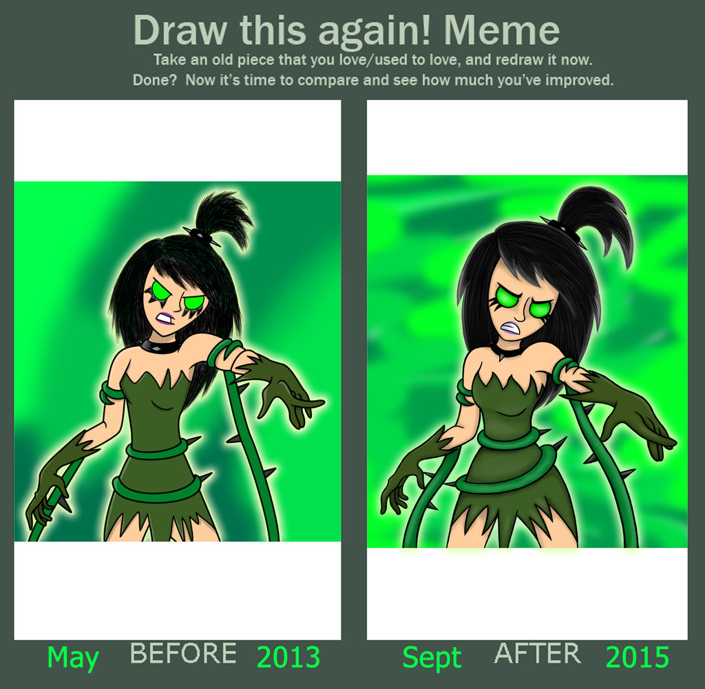 Vegetized Sam Plant Sam Before and After by DeannaPhantom13 on DeviantArt