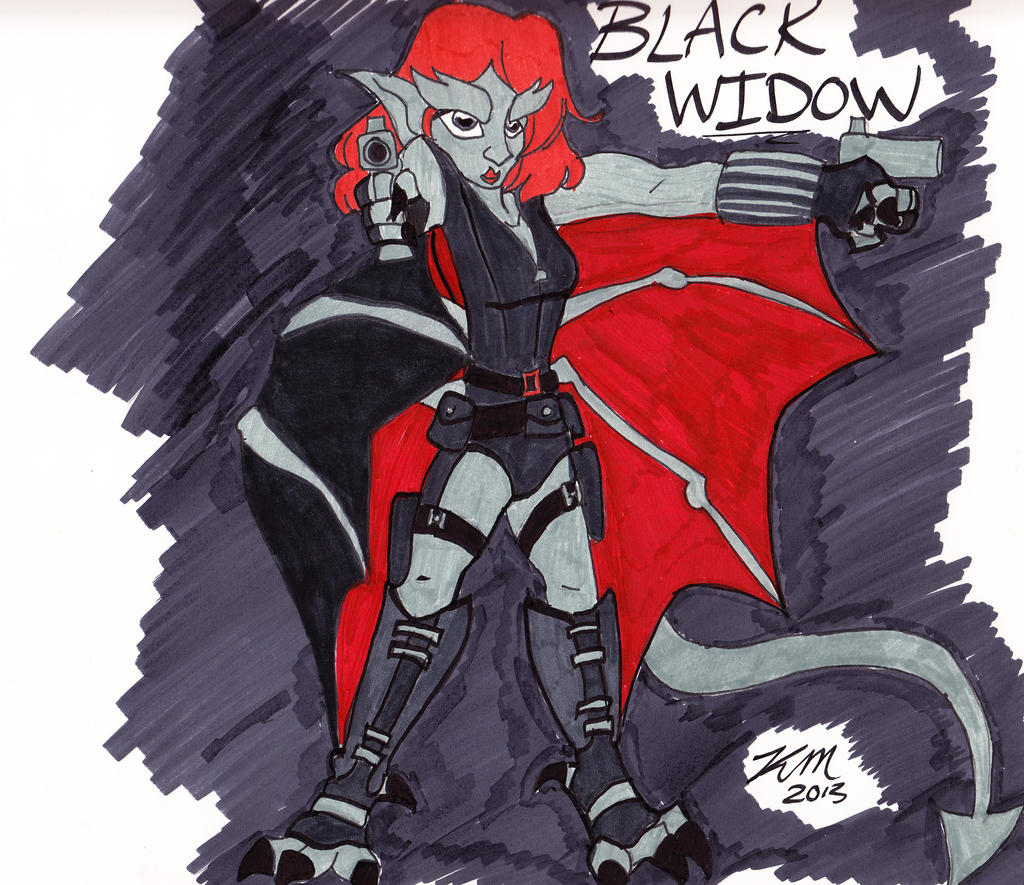 Black Widow Gargoyle
