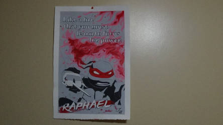 Fire Raphael Poster