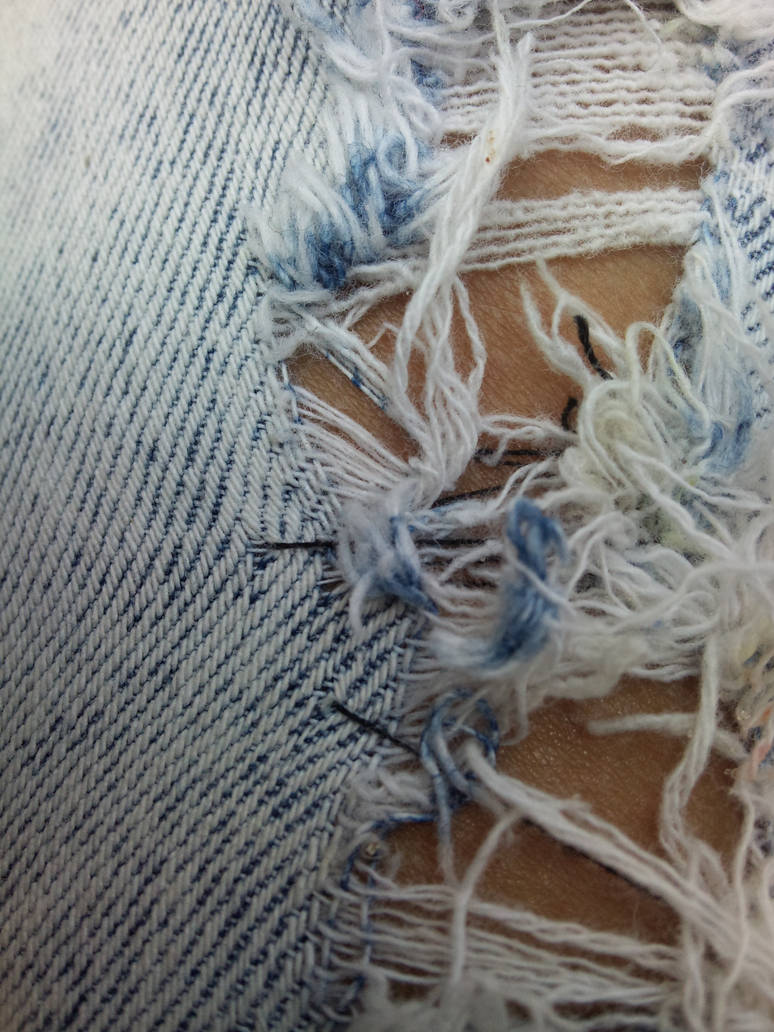 ripped jeans by JustLikeMagiick on DeviantArt