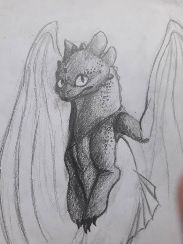 Toothless Large Drawing toothless sketch by nidrake on DeviantArt