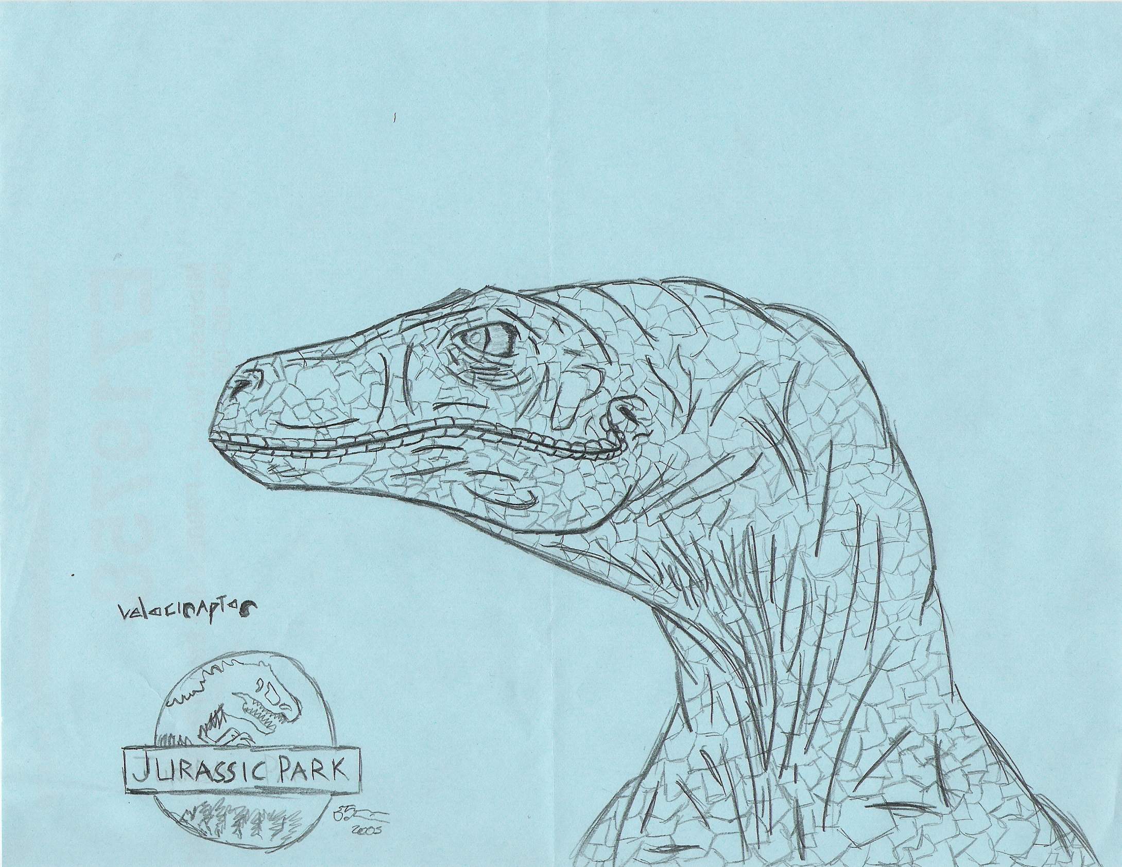 Jurassic Park raptor