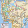 Fantasy NYC Subway Map V2