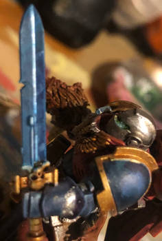 Bladeguard sword detail