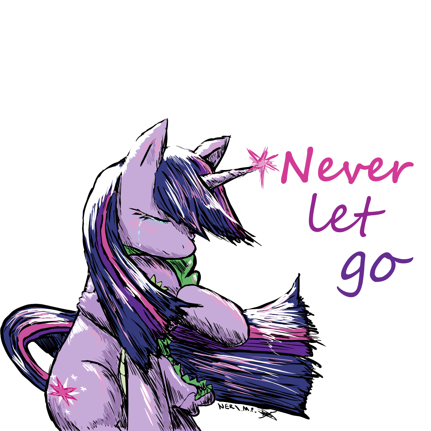 Never let go