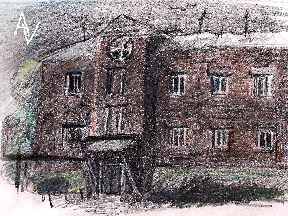 Old house sketch