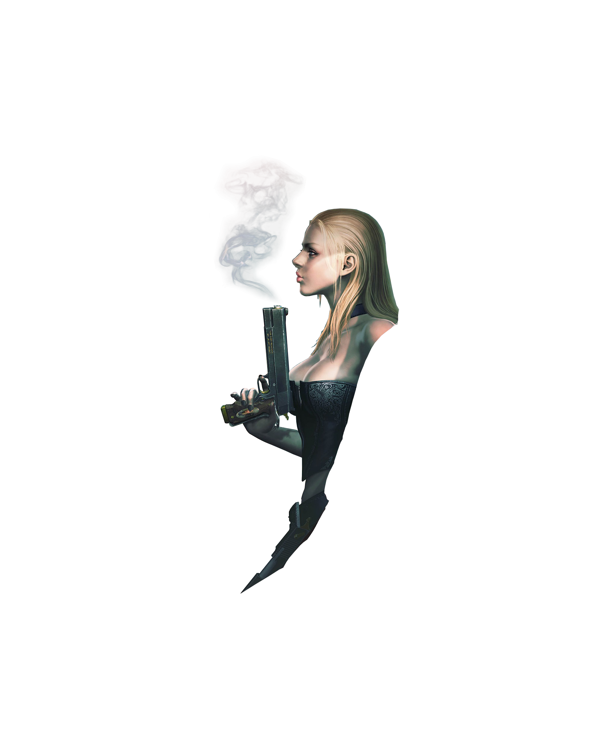 Devil May Cry 4 Special Edition Trish Render PNG