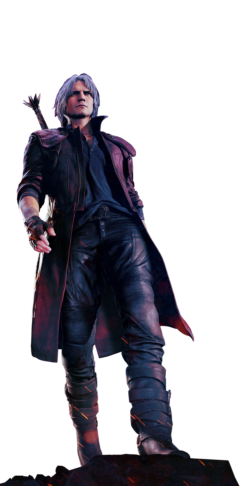 Devil May Cry 5 Vergil Screen Render PNG by VigoorDesigns on