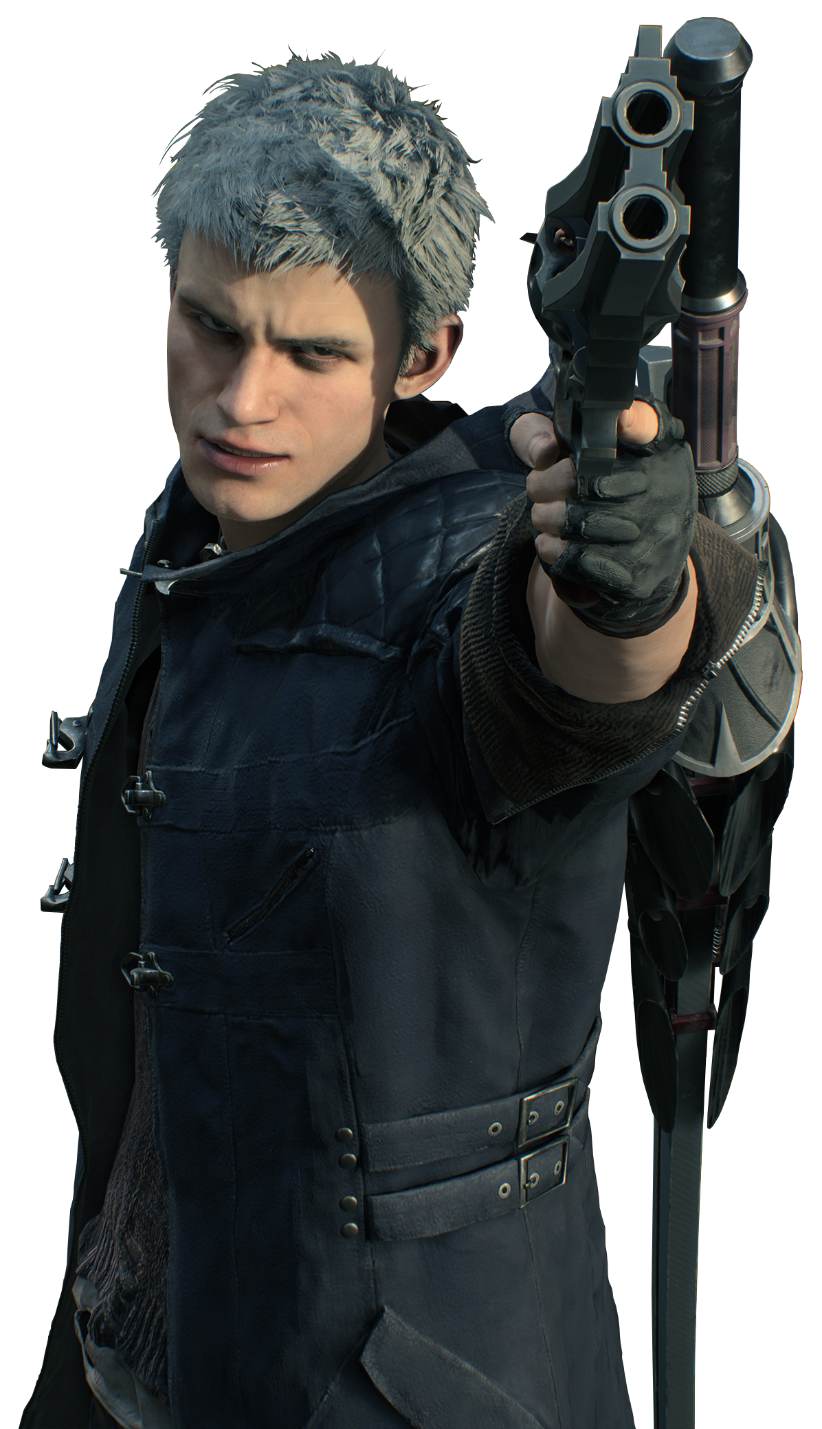 Devil May Cry 5 Dante Deluxe Key Art Render PNG by VigoorDesigns