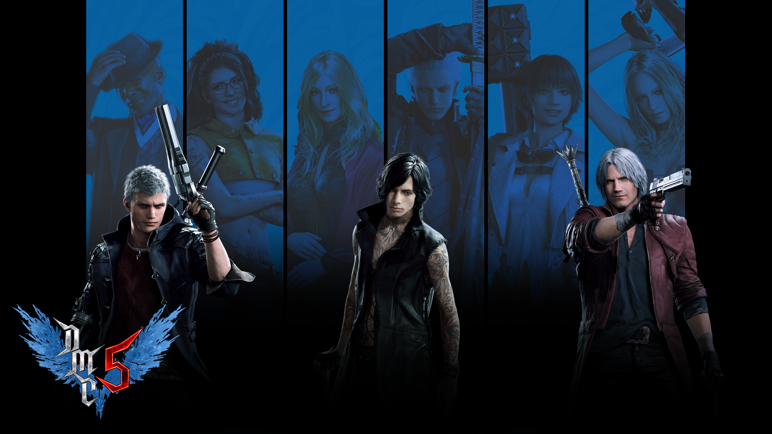 Devil May Cry 5 Characters Wallpaper by VigoorDesigns on DeviantArt