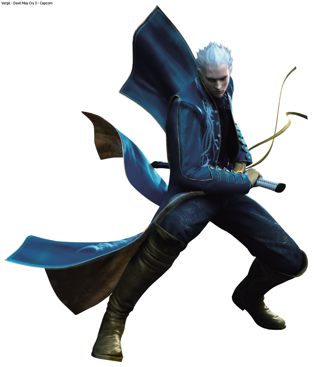 Devil May Cry 5 Vergil Screen Render PNG by VigoorDesigns on DeviantArt