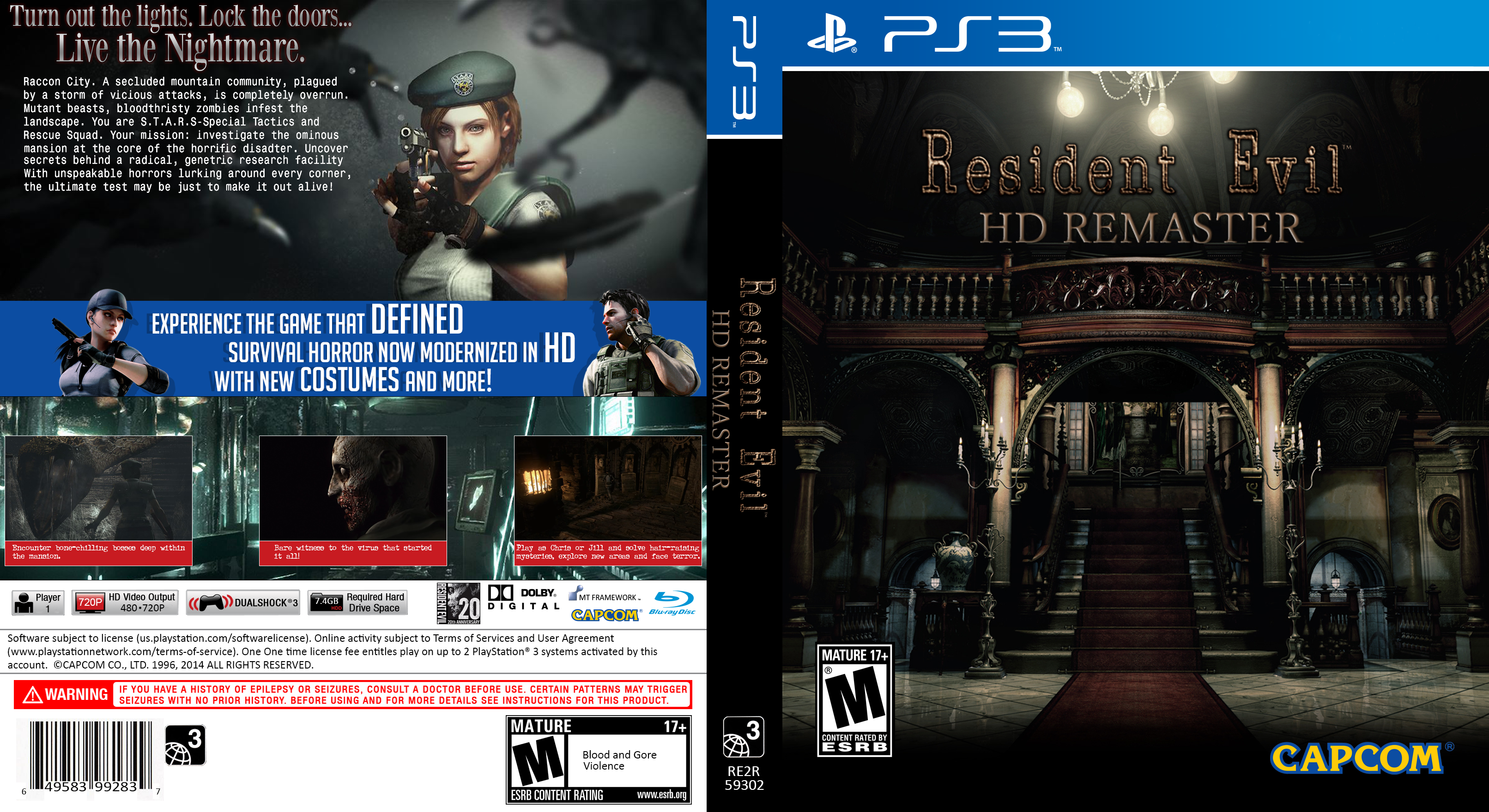 Resident Evil HD PS3