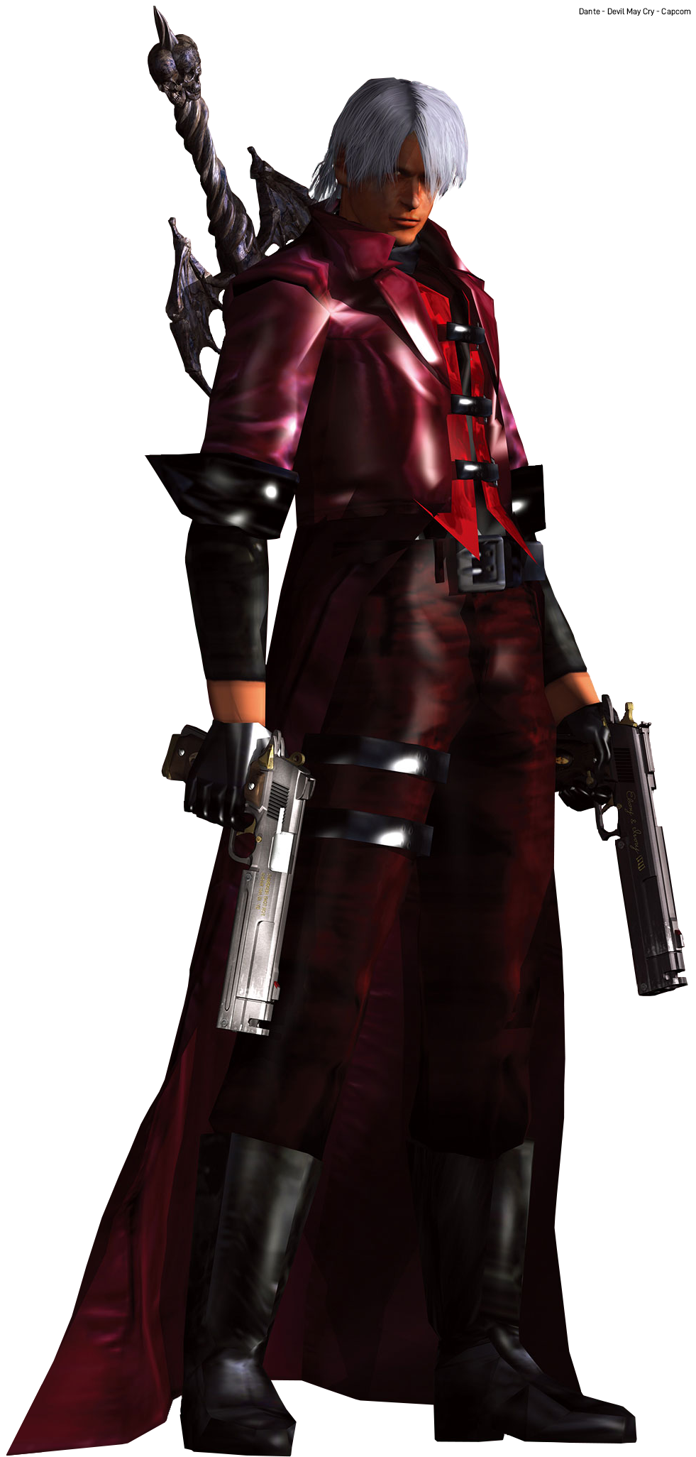 Devil May Cry 1 Dante Render PNG by VigoorDesigns on DeviantArt