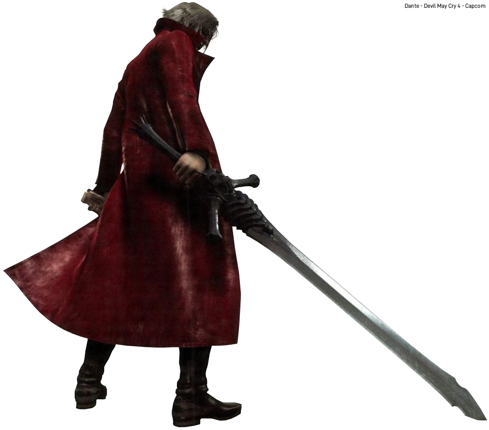 Dante in DMC4( Colored ver.) by eilinna on DeviantArt