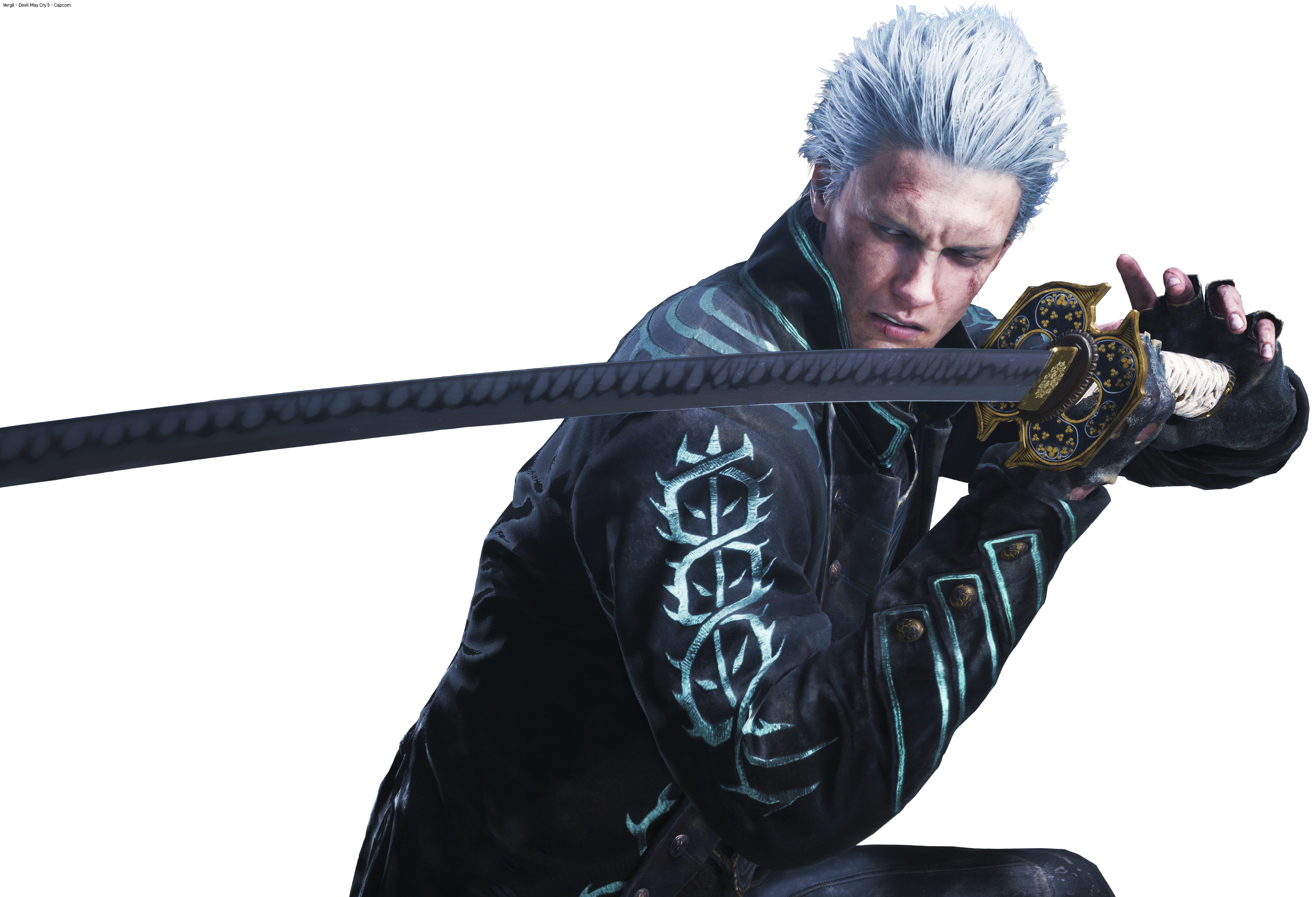 Thumb Image - Devil May Cry Vergil Transparent Png Free Vergil Devil May Cry ,Devil May Cry Icon - free transparent png images 