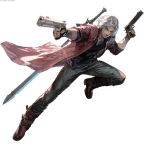 Devil May Cry 20th Anniversary Illustration PNG