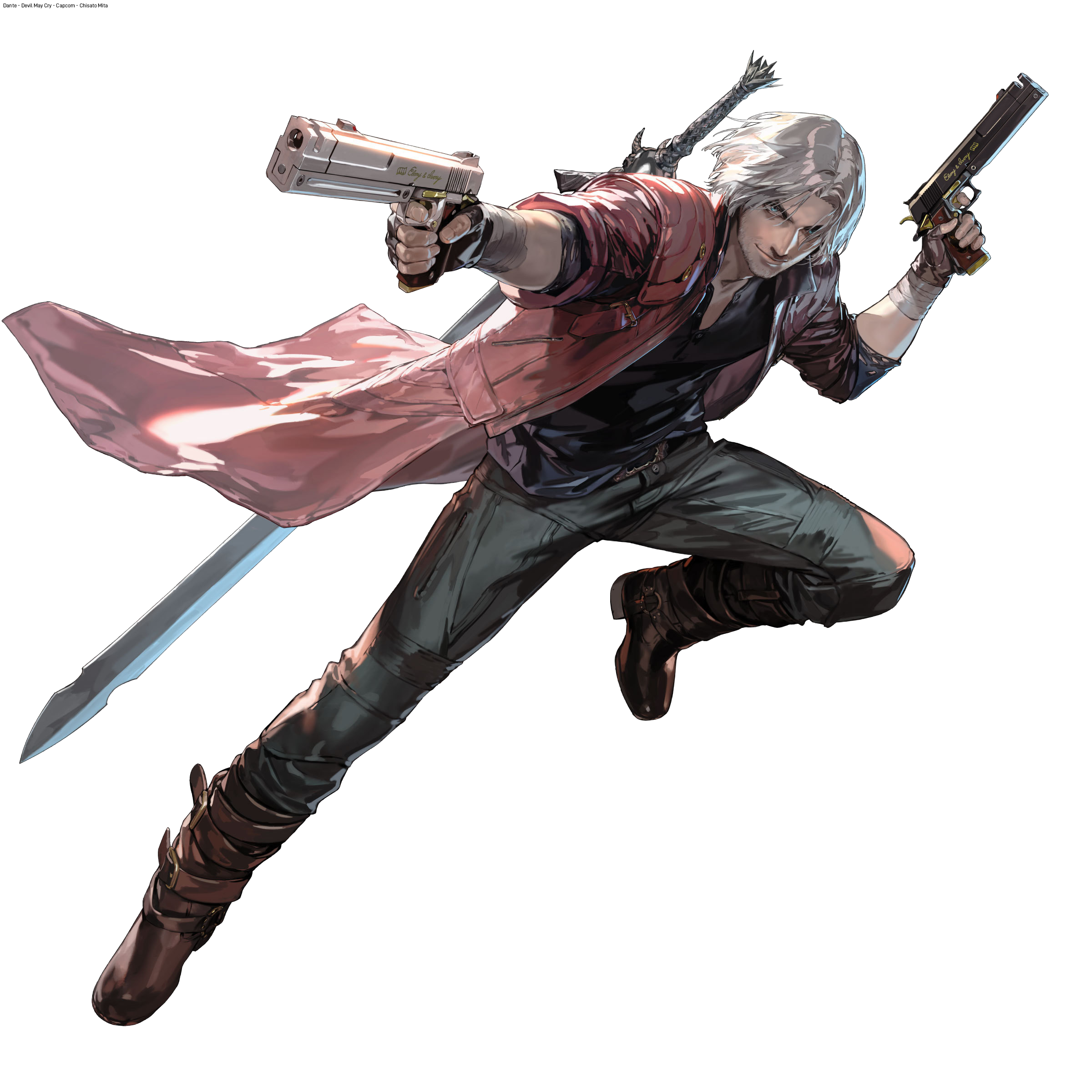 Devil May Cry 5 Vergil Screen Render PNG by VigoorDesigns on