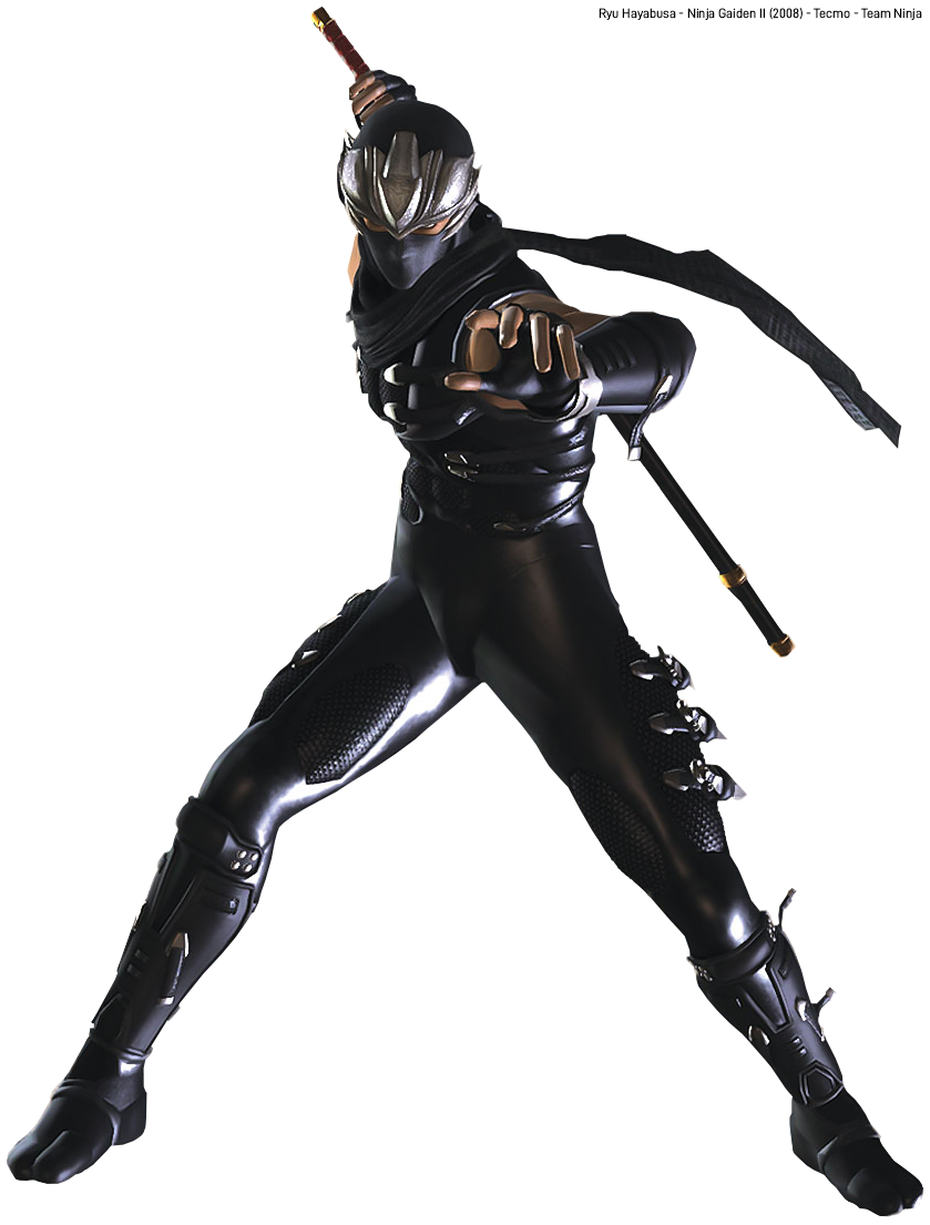 Ninja Gaiden II 2008 Ryu Hayabusa Render PNG By VigoorDesigns On DeviantArt ninja-gaiden-ii-2008-ryu-hayabusa-render-png-by-vigoordesigns-on-deviantart