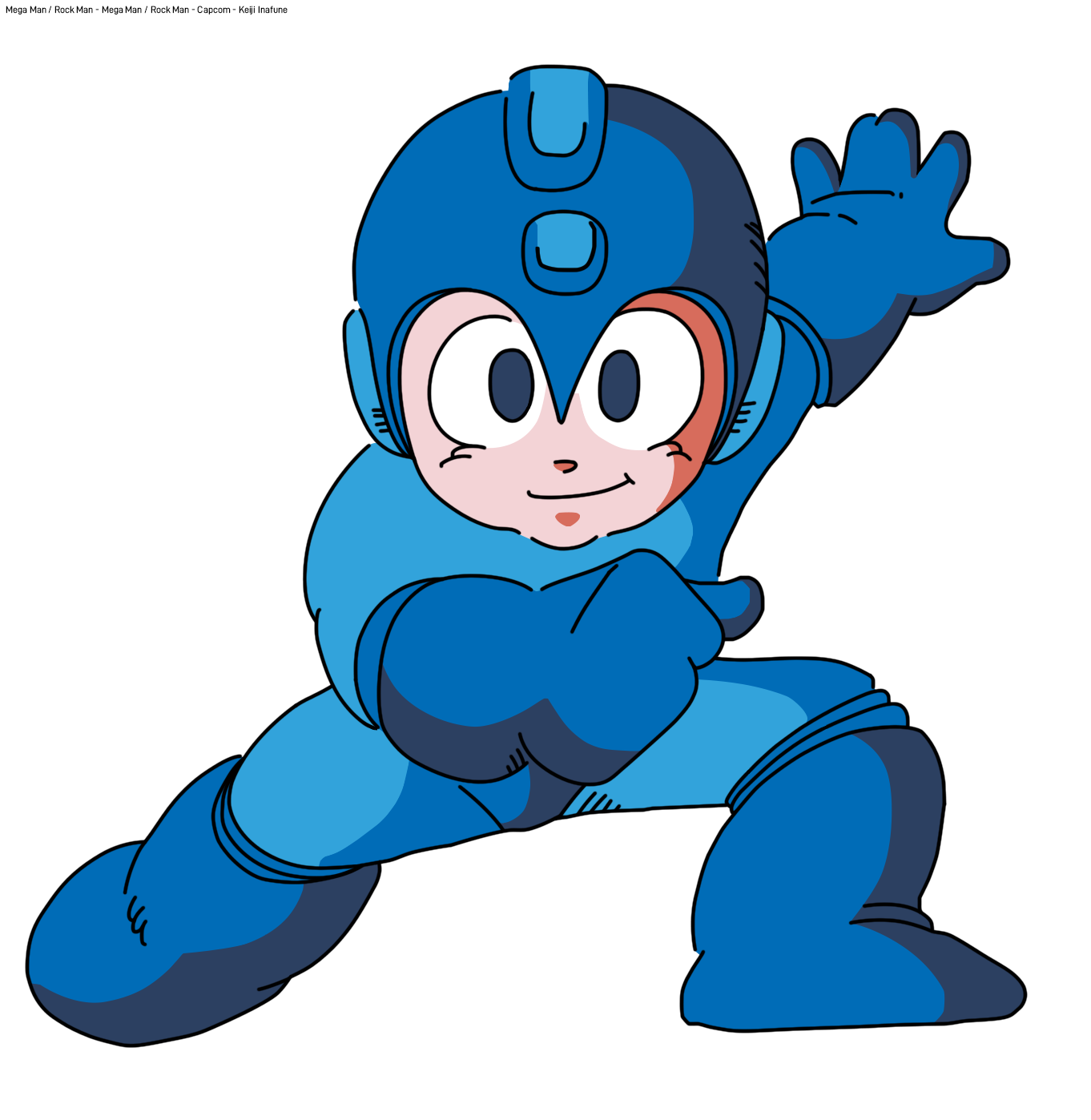 Mega Man 1 Mega Man Vector PNG by VigoorDesigns on DeviantArt