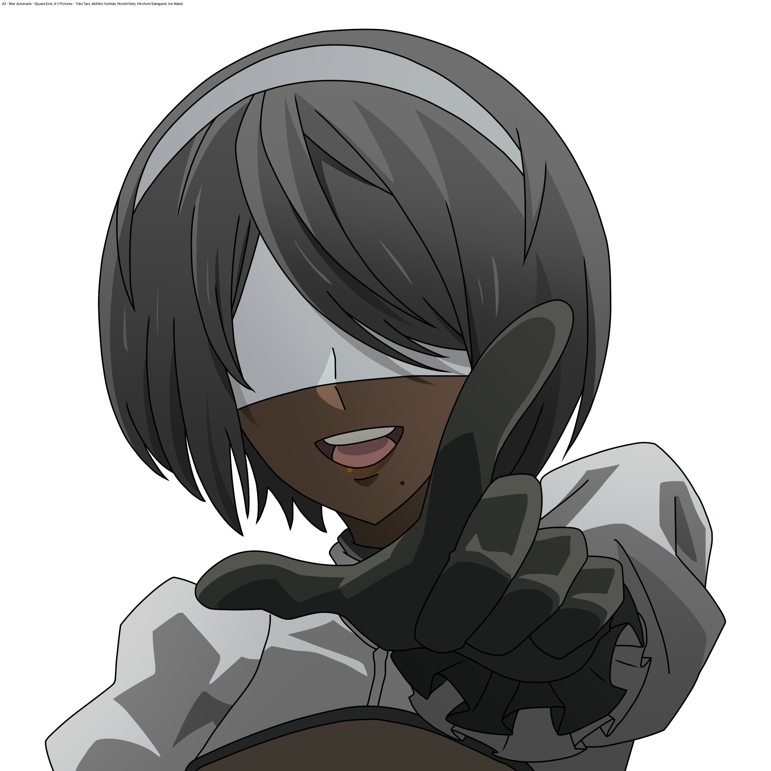 Nier Automata Anime 9S Vector PNG by VigoorDesigns on DeviantArt