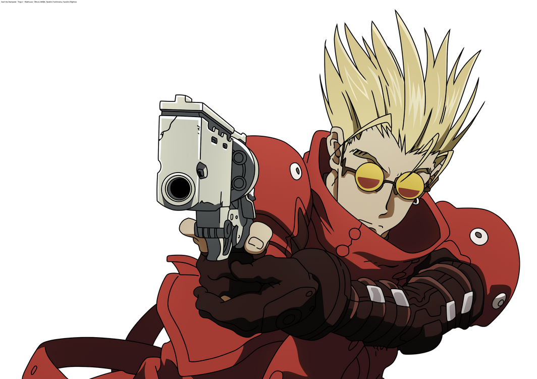 Trigun Gun Vector Trigun BR Vash Classic Vector PNG by VigoorD on DeviantArt