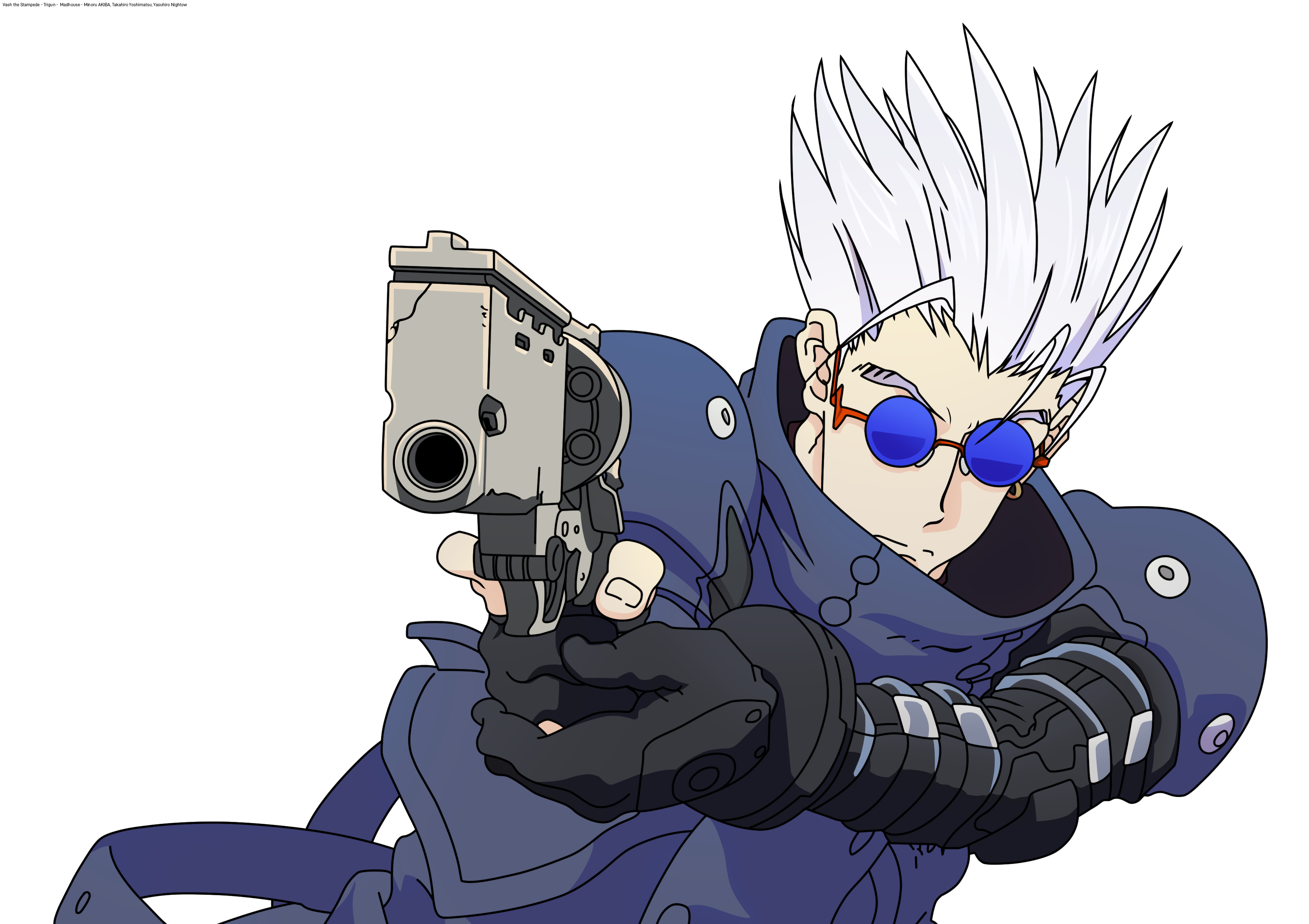 Trigun Gun Vector Trigun BR Vash Devil Hunter Vector PNG by VigoorDesigns on DeviantArt