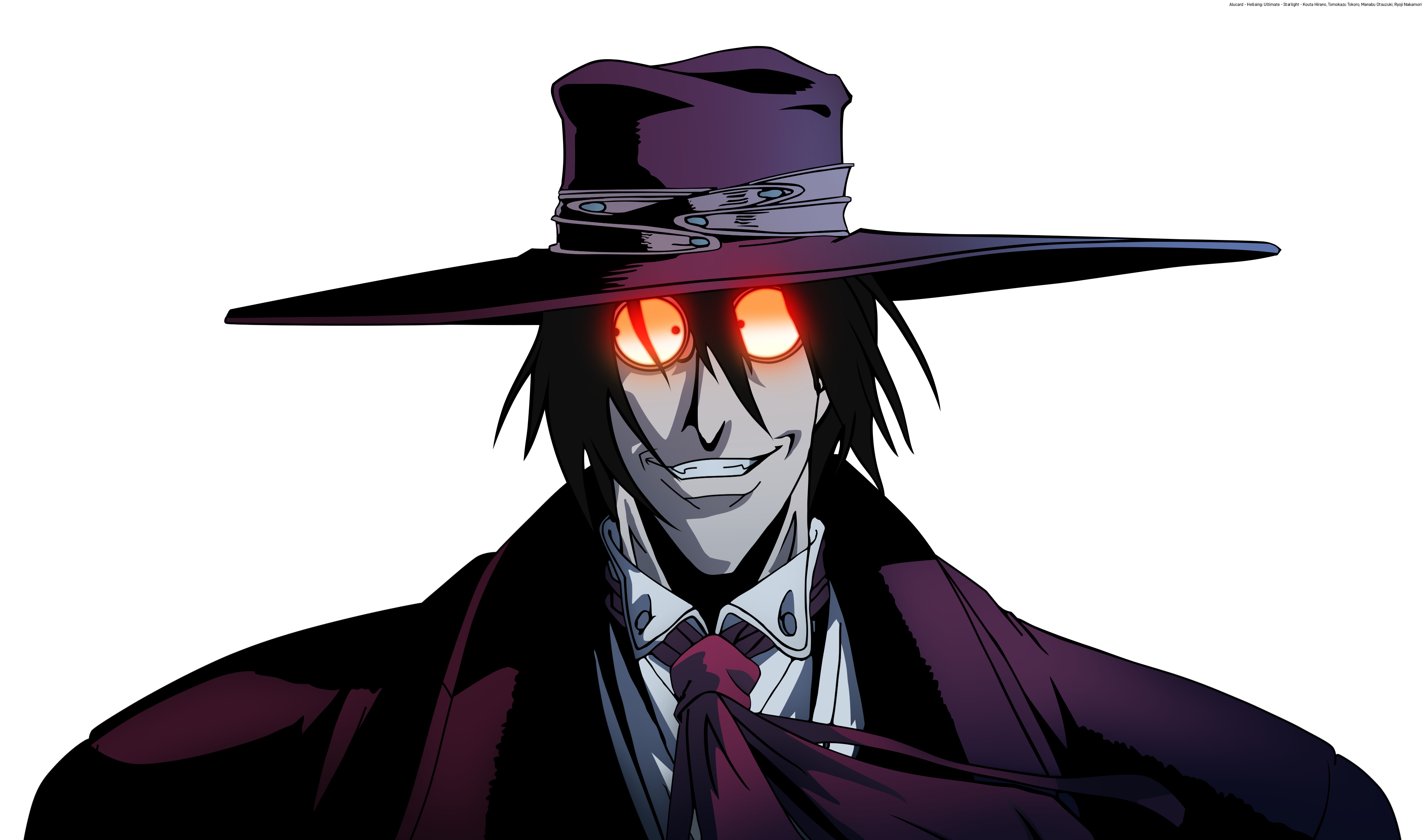 Hellsing Ultimate Alucard Headshot Vector PNG by VigoorDesigns on DeviantArt