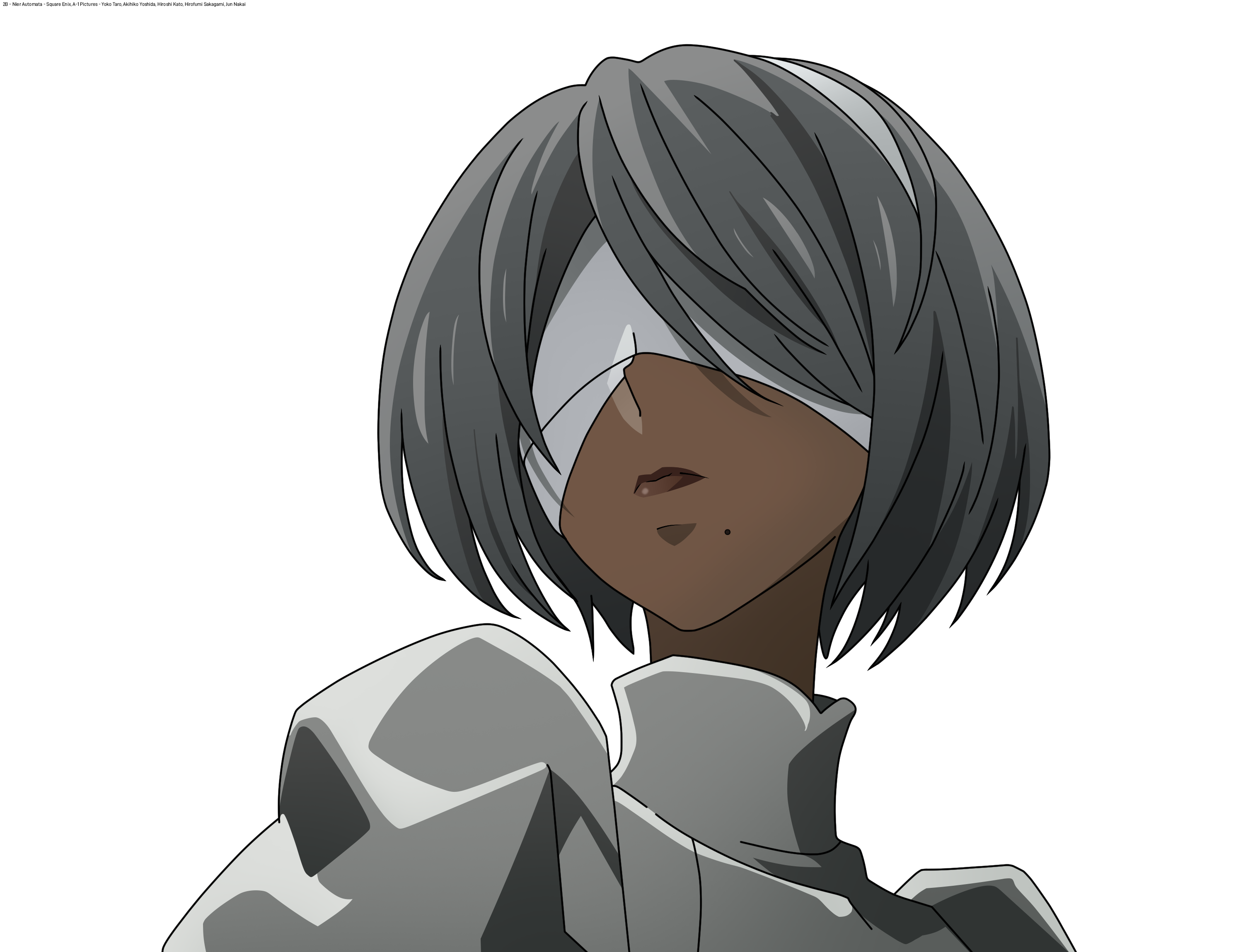 Nier Automata Anime A2 That's Right Vector PNG by VigoorDesigns on  DeviantArt